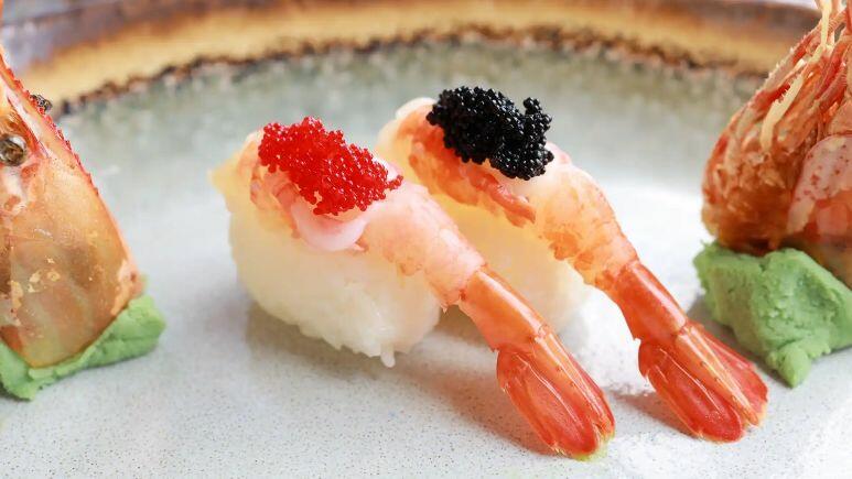 N-sweet shrimp w/ head